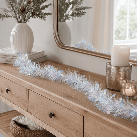 Three Kings Tinsel Three Kings Iridescent X-Bling! Tinsel Bauble Streamer – 2m