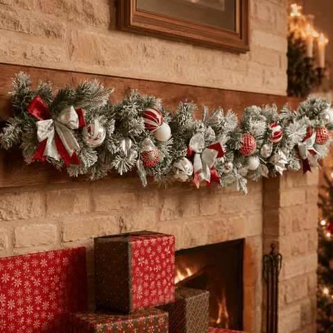 Three Kings Garlands Xmas Three Kings Lapland Christmas Garland – 180cm
