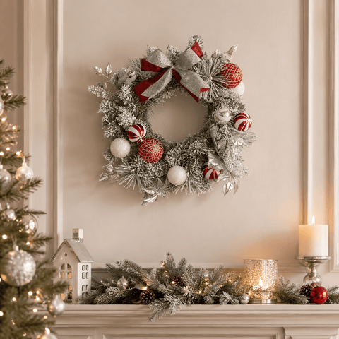 Three Kings Christmas Wreaths Three Kings Lapland Christmas Wreath – 40cm