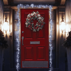 Three Kings Christmas Lit Decor Three Kings LED DoorLights Cool White