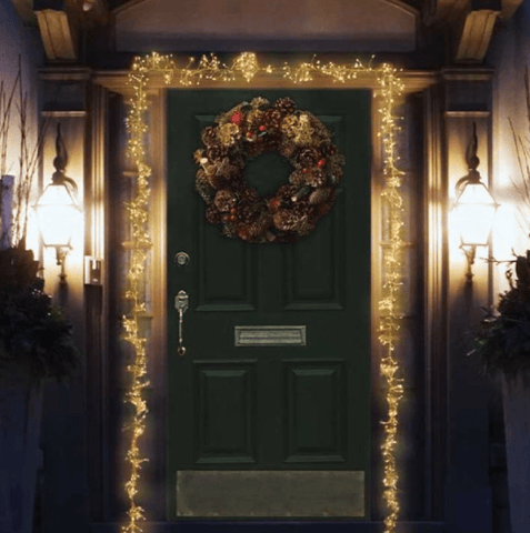 Three Kings Christmas Lit Decor Three Kings LED DoorLights Warm White