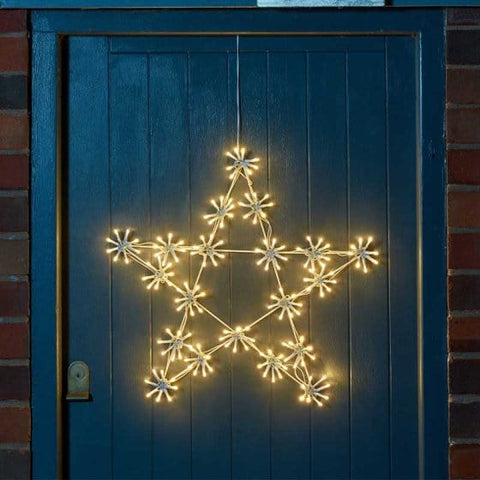 Three Kings LED Stars Three Kings LED Sparkle Star Warm white 50cm