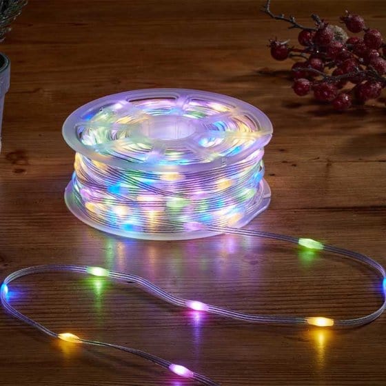 Multicolour String Eureka Light String Two Tone Warm white/Multicolour 1000 LEDs – Trowell ...