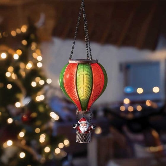 Three Kings Lanterns Christmas Three Kings Lit Santa Flaming Balloon