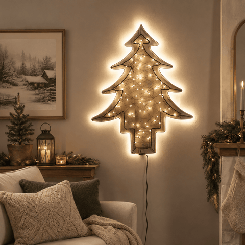 Three Kings Christmas Lit hanging Decor Three Kings Low Voltage Halo Tree Christmas Decoration