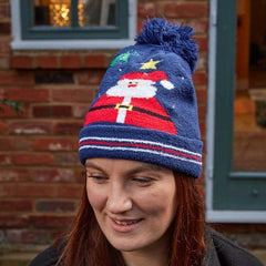 Three Kings Xmas Apparel Three Kings Luxury Beanie - Santa