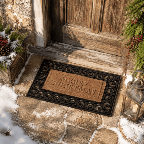 Three Kings Christmas doormat Three Kings 'Merry Christmas' Insert Decoir Doormat – 23x53cm