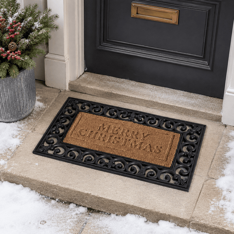 Three Kings Christmas doormat Three Kings 'Merry Christmas' Insert Decoir Doormat – 23x53cm