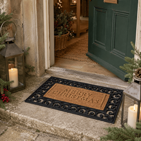 Three Kings Christmas doormat Three Kings 'Merry Christmas' Insert Decoir Doormat – 23x53cm