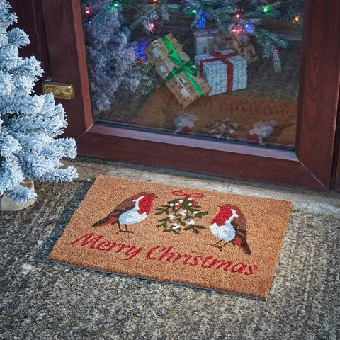 Three Kings Christmas doormat Three Kings 'Mistletoe Moments' Christmas Doormat – 40x60cm