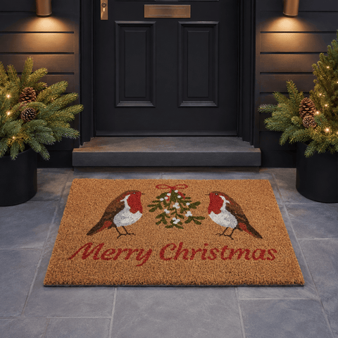 Three Kings Christmas doormat Three Kings 'Mistletoe Moments' Christmas Doormat – 40x60cm