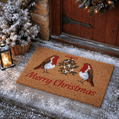 Three Kings Christmas doormat Three Kings 'Mistletoe Moments' Christmas Doormat – 40x60cm