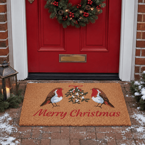 Three Kings Christmas doormat Three Kings 'Mistletoe Moments' Christmas Doormat – 40x60cm