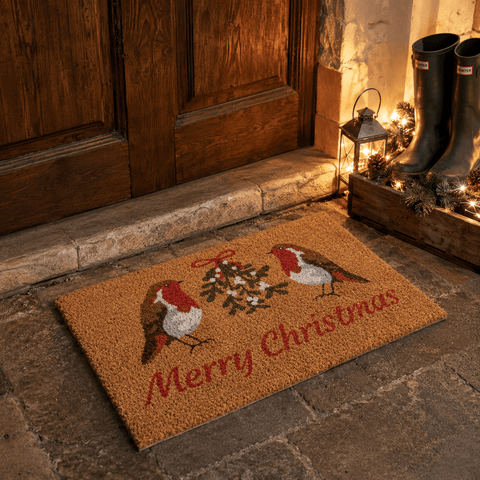 Three Kings Christmas doormat Three Kings 'Mistletoe Moments' Christmas Doormat – 40x60cm