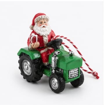 Three Kings Hanging Decor Three Kings Mixed Case Santa Tractor Pendant Christmas Decoration