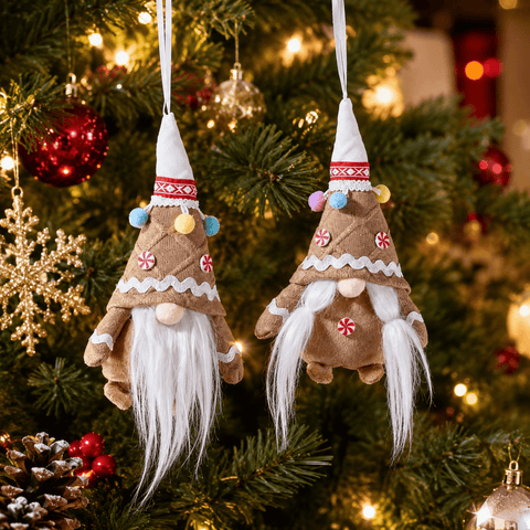 Three Kings Hanging Decor Three Kings Mr or Mrs Gingerbread Gonk Pendant