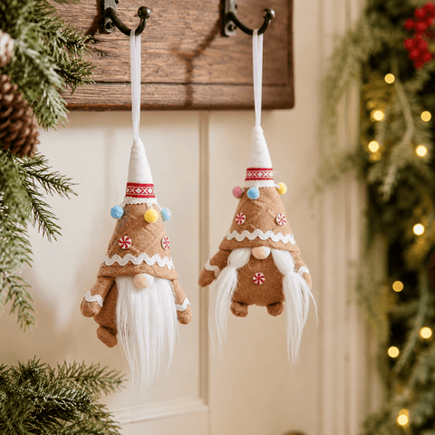 Three Kings Hanging Decor Three Kings Mr or Mrs Gingerbread Gonk Pendant