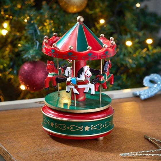 Three Kings Musical Carousel 18 x 11cm
