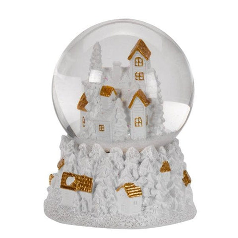 Three Kings Snow Globes Three Kings Musical Fantasy Forest Snow Sphere 12cm