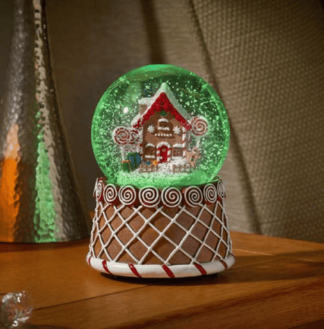 Three Kings Christmas Decor Three Kings Musical Gingerbread SnowSphere