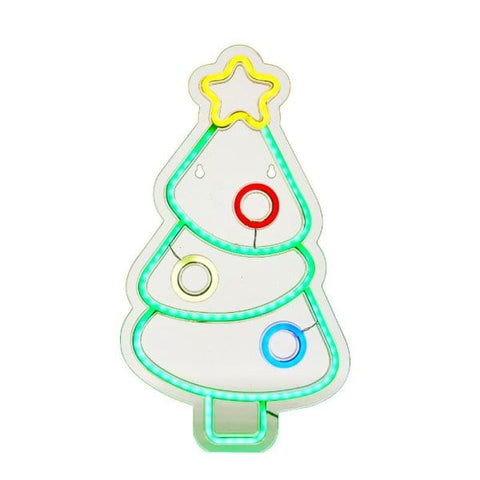 Three Kings Signs Xmas Three Kings NeonEsque BaubleTree