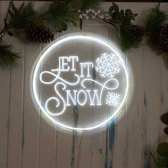 Three Kings Signs Xmas Three Kings NeonEsque Let It Snow