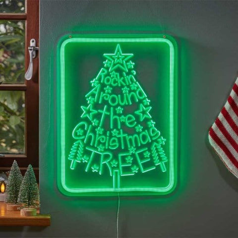 Three Kings Signs Xmas Three Kings NeonEsque Rockin Tree