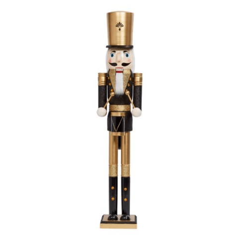 Three Kings Christmas Decor Three Kings Nutcracker Giga Black/Gold