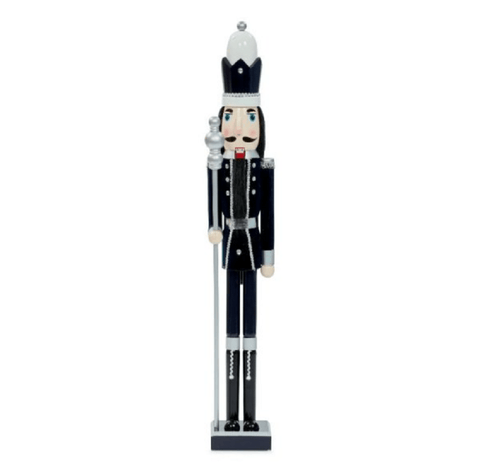 Three Kings Christmas Decor Three Kings Nutcracker Mega Navy/Silver