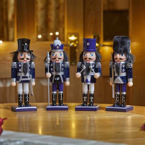 Three Kings Nutcrackers Three Kings Nutcracker Regular Navy/Silver