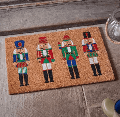 Three Kings Christmas Decor Three Kings Nutcrackers! Decoir Door Mat