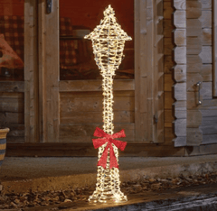 Three Kings Christmas Lit Decor Three Kings OpaLight Lamp Post