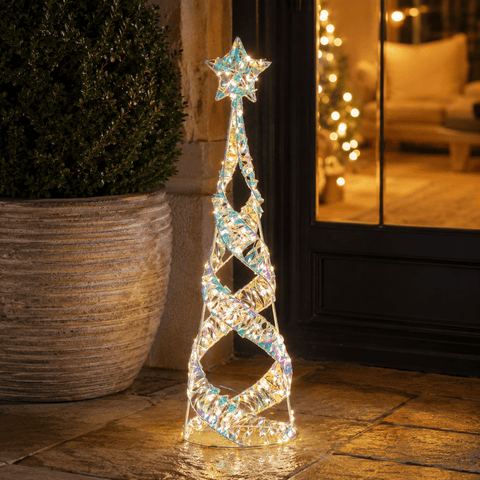 Three Kings LED String Trees Three Kings OpaLight Starbelisk Christmas Decoration – 60cm