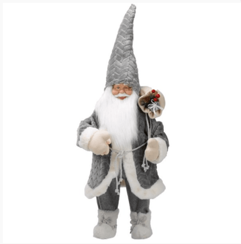 Three Kings Christmas Decor Three Kings Papa Noel Grey Jumbo