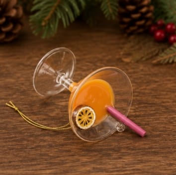 Three Kings Hanging Decor Three Kings Passionfruit Martini Pendant Christmas Decoration