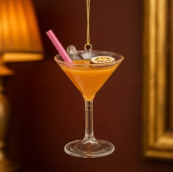 Three Kings Hanging Decor Three Kings Passionfruit Martini Pendant Christmas Decoration
