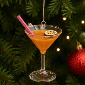 Three Kings Hanging Decor Three Kings Passionfruit Martini Pendant Christmas Decoration