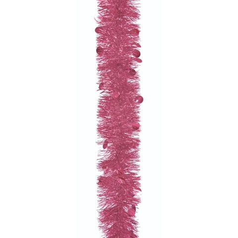 Three Kings Tinsel Three Kings Pink X-Bling! Tinsel Bauble Streamer – 2m