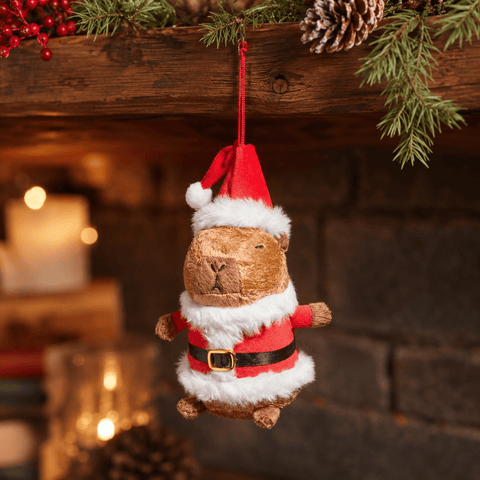 Three Kings Hanging Decor Three Kings Plush Capybara Pendant Christmas Decoration