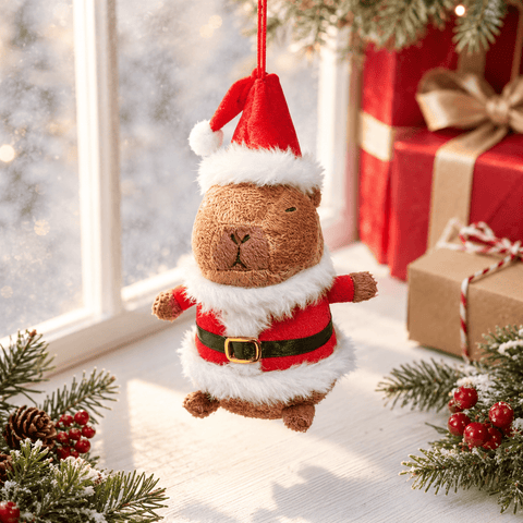 Three Kings Hanging Decor Three Kings Plush Capybara Pendant Christmas Decoration