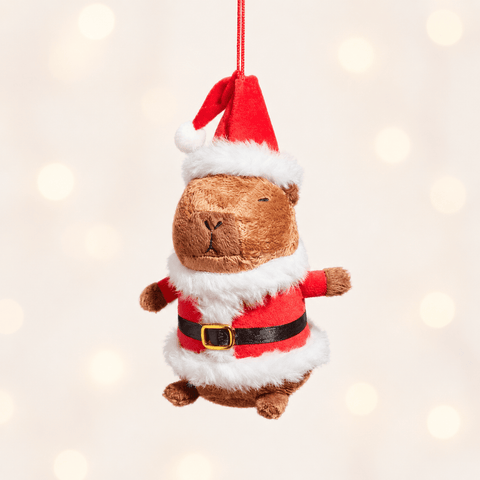 Three Kings Hanging Decor Three Kings Plush Capybara Pendant Christmas Decoration