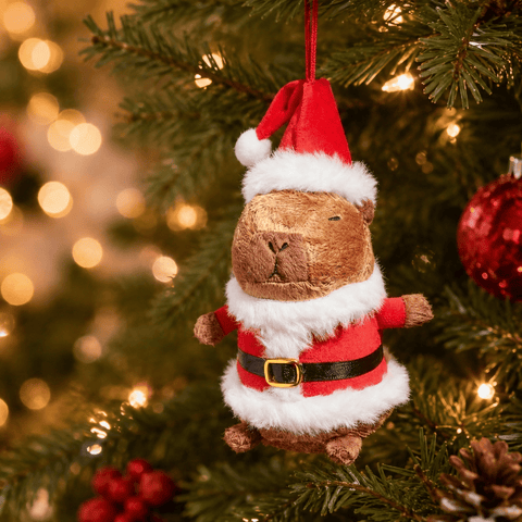 Three Kings Hanging Decor Three Kings Plush Capybara Pendant Christmas Decoration