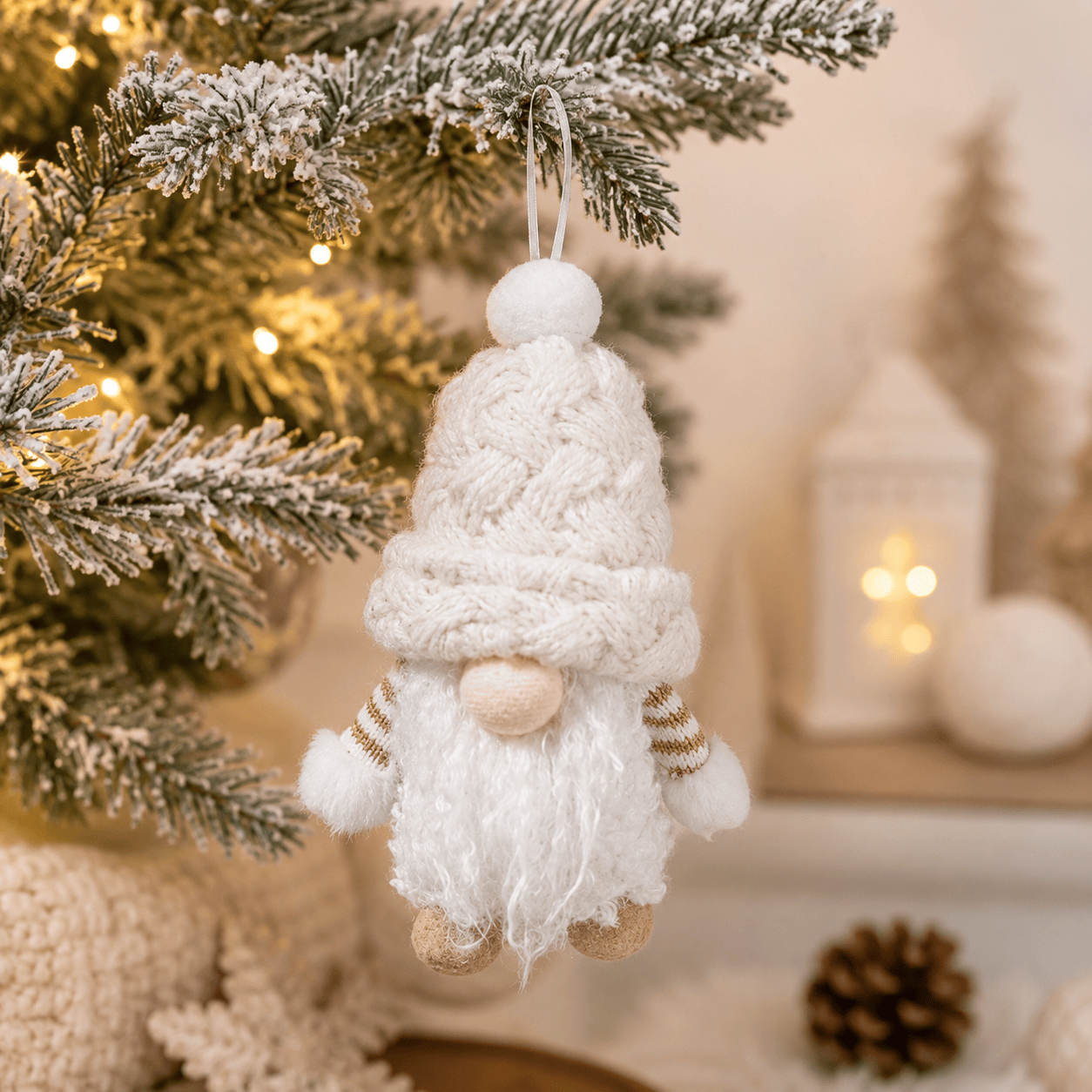 Three Kings Hanging Decor Three Kings Plush Cosy Gonk Pendant Christmas Decoration