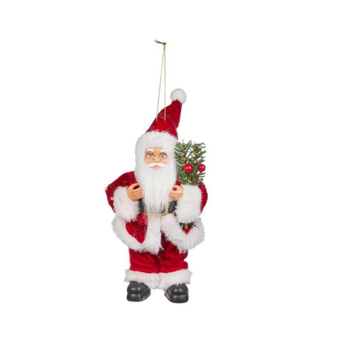 Three Kings Hanging Decor Three Kings Plush Sequin Santa Pendant Christmas Decoration
