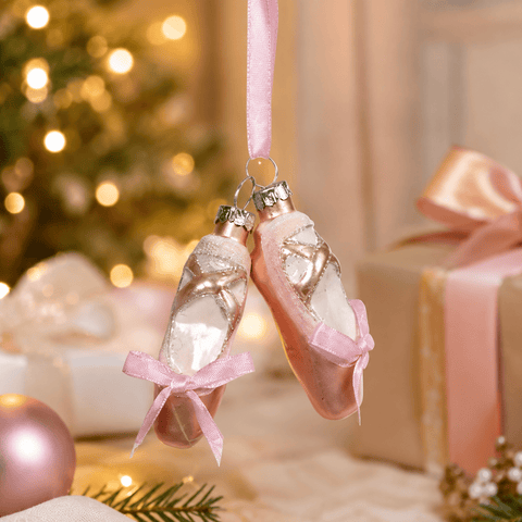 Three Kings Hanging Decor Three Kings Pointe Ballet Shoe Pendant Christmas Decoration