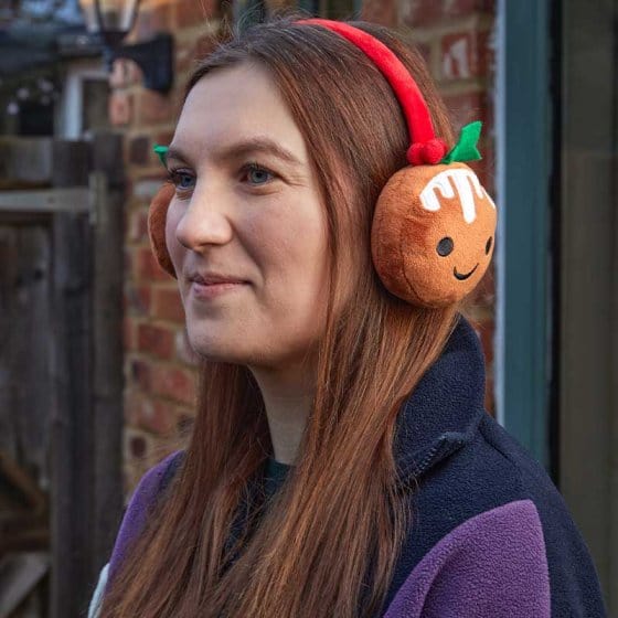 Three Kings Xmas Apparel Three Kings Pudding Earmuffs