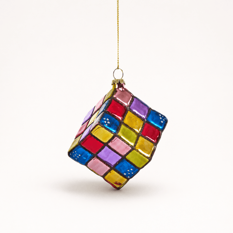 Three Kings Hanging Decor Three Kings Puzzle Cube Pendant Christmas Decoration