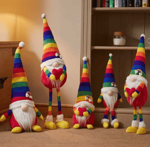 Three Kings Christmas Decor Three Kings Rainbow Gonk Standing