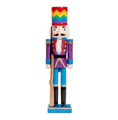Three Kings Christmas Decor Three Kings Rainbow Regiment Nutcracker Large