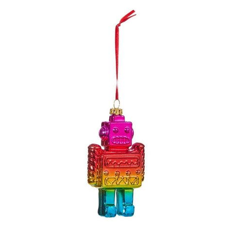 Three Kings Hanging Decor Three Kings Rainbow Robot Pendant Christmas Decoration